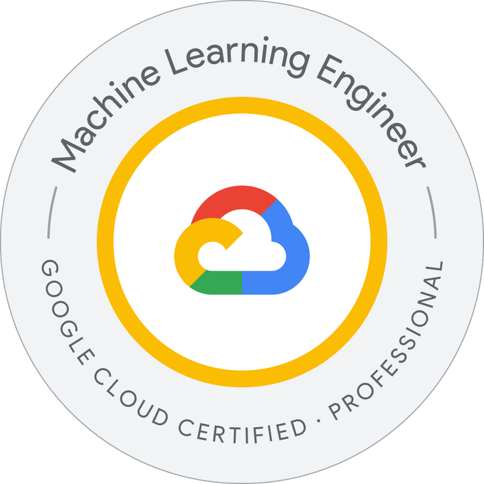 Professional Machine Learning Engineer badge