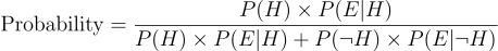 formula prob